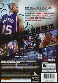 NBA Ballers: Chosen One - Box - Back Image