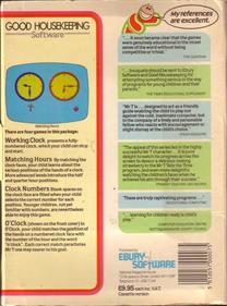 Mr T Tells the Time - Box - Back Image