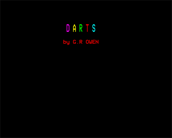 180! Darts - Screenshot - Game Title Image