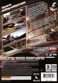 Project Gotham Racing 4 - Box - Back Image