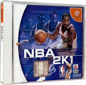 NBA 2K1 - Box - 3D Image