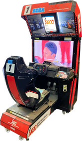 Sega World Drivers Championship - Arcade - Control Panel Image