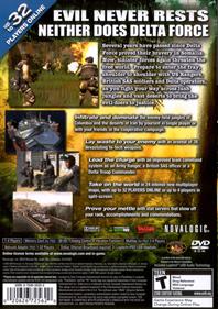 Delta Force: Black Hawk Down: Team Sabre - Box - Back Image
