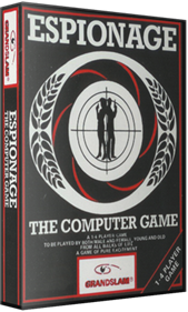Espionage: The Computer Game - Box - 3D Image
