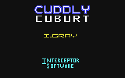 Cuddly Cuburt - Screenshot - Game Title Image