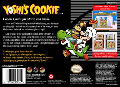 Yoshi's Cookie - Box - Back Image