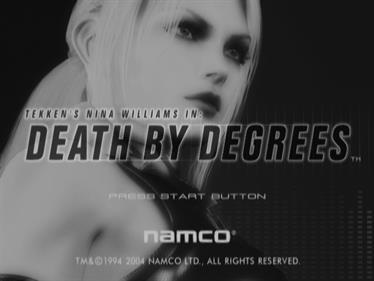 Death by Degrees - Screenshot - Game Title Image