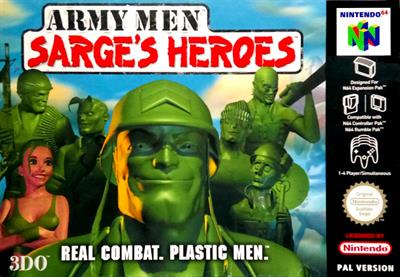 Army Men: Sarge's Heroes - Fanart - Box - Front Image