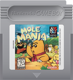 Mole Mania - Fanart - Cart - Front