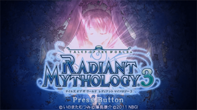 Tales of the World: Radiant Mythology 3 - Screenshot - Game Title Image