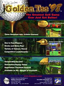 Golden Tee '98 - Advertisement Flyer - Front Image