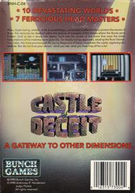 Castle of Deceit - Box - Back Image