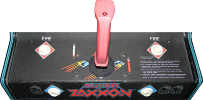 Super Zaxxon - Arcade - Control Panel Image