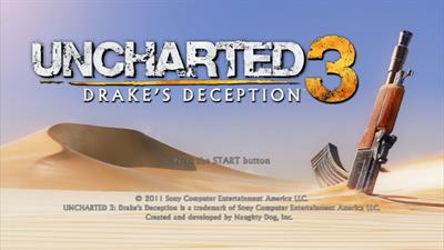 Uncharted 3: Drake's Deception - Screenshot - Game Title Image