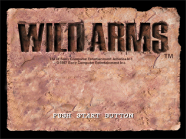 Wild Arms - Screenshot - Game Title Image