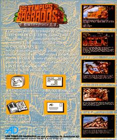 Los Templos Sagrados: Ci-U-Than Trilogy-II - Box - Back Image