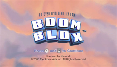 Boom Blox - Screenshot - Game Title Image