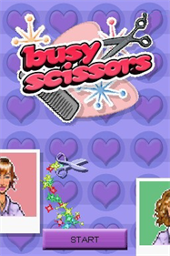 Busy Scissors - Screenshot - Game Title Image
