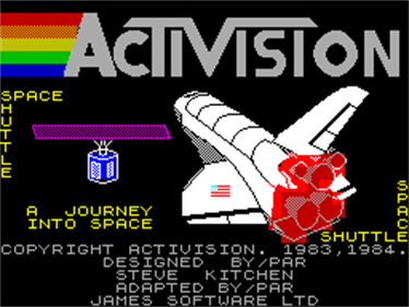 Space Shuttle: A Journey into Space - Screenshot - Game Title Image