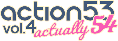 Action 53: Vol. 4: Actually 54 - Clear Logo Image