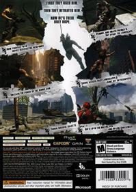 Bionic Commando (2009) - Box - Back Image