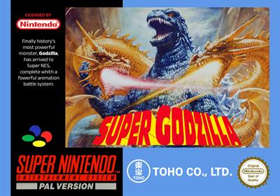 Super Godzilla - Fanart - Box - Front Image