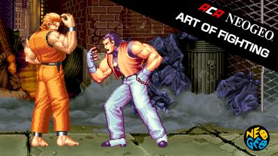 ACA NEOGEO ART OF FIGHTING - Screenshot - Game Title Image