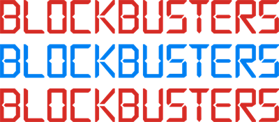 Blockbusters - Clear Logo Image