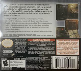 Safecracker: The Ultimate Puzzle Challenge! - Box - Back Image