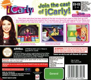 iCarly - Box - Back Image