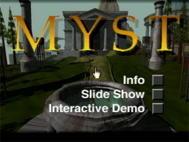 Myst Demo - Screenshot - Game Title Image