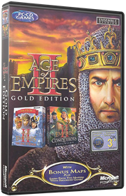 Age of Empires II: Gold Edition - Box - 3D Image