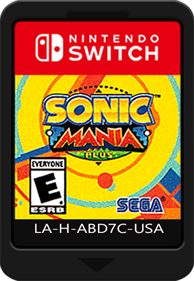 Sonic Mania Plus - Cart - Front Image