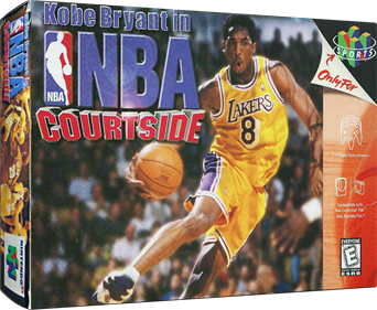 Kobe Bryant in NBA Courtside - Box - 3D Image