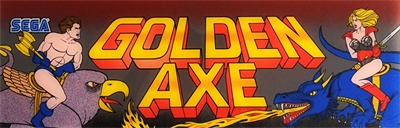 Golden Axe - Arcade - Marquee Image