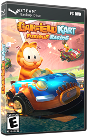 Garfield Kart: Furious Racing - Box - 3D Image