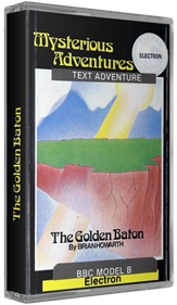 The Golden Baton - Box - 3D Image