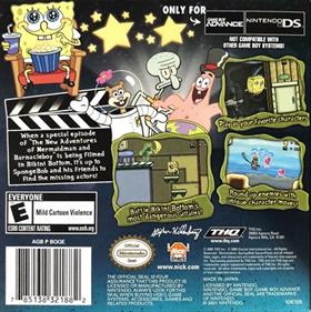 SpongeBob SquarePants: Lights, Camera, Pants! - Box - Back Image