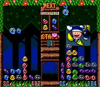 Kirby's Avalanche - Screenshot - Gameplay Image
