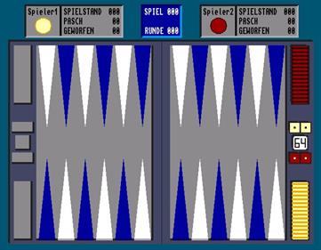 Backgammon Deluxe - Screenshot - Gameplay Image