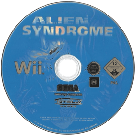 Alien Syndrome - Disc Image
