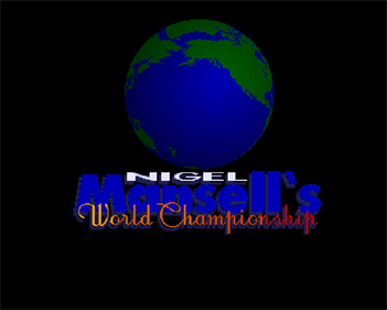 Nigel Mansell's World Championship - Screenshot - Game Title Image