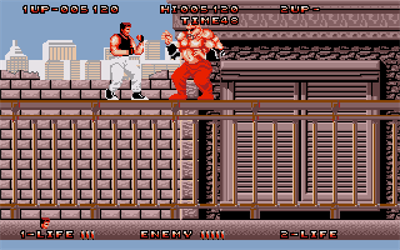 Bad Dudes - Screenshot - Gameplay Image