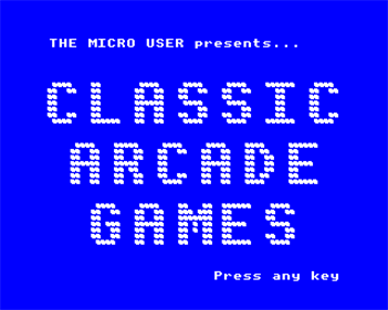 Compendium of Classic Arcade Games - Screenshot - Game Title Image