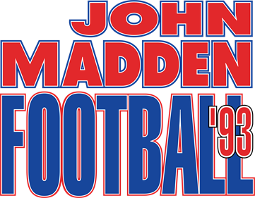 John Madden Football '93 - Clear Logo Image