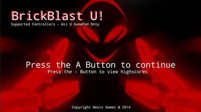 BrickBlast U! - Screenshot - Game Title Image