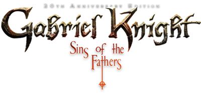 Gabriel Knight: Sins of the Fathers: 20th Anniversary Edition - Clear Logo Image