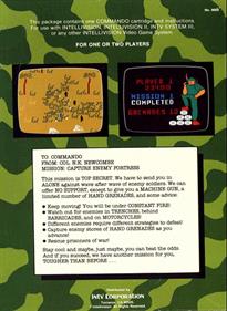 Commando - Box - Back Image