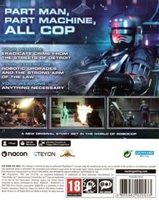 RoboCop: Rogue City - Box - Back Image