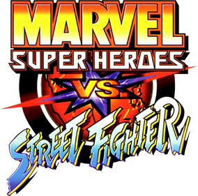 Marvel Super Heroes vs. Street Fighter - Clear Logo Image
